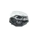 Octaview mit Saucenbehälter 410 ml Grau 1-Comp 420pcs