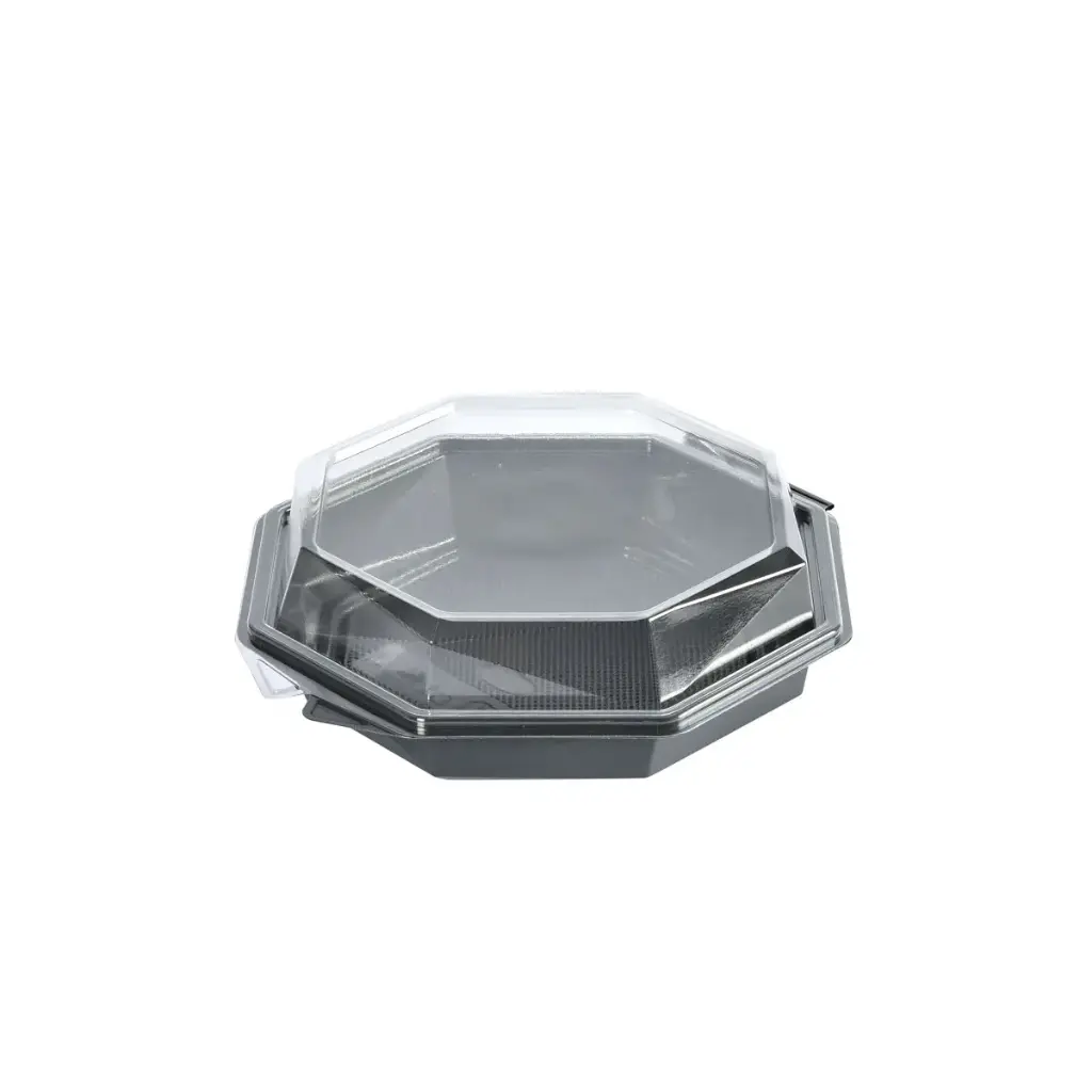 Barquette Octaview Duni 632 ml Gris 6x35 pcs (210 pcs)