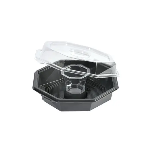 Octaview mit Saucenbehälter 795 ml Grau 1-Comp 280pcs