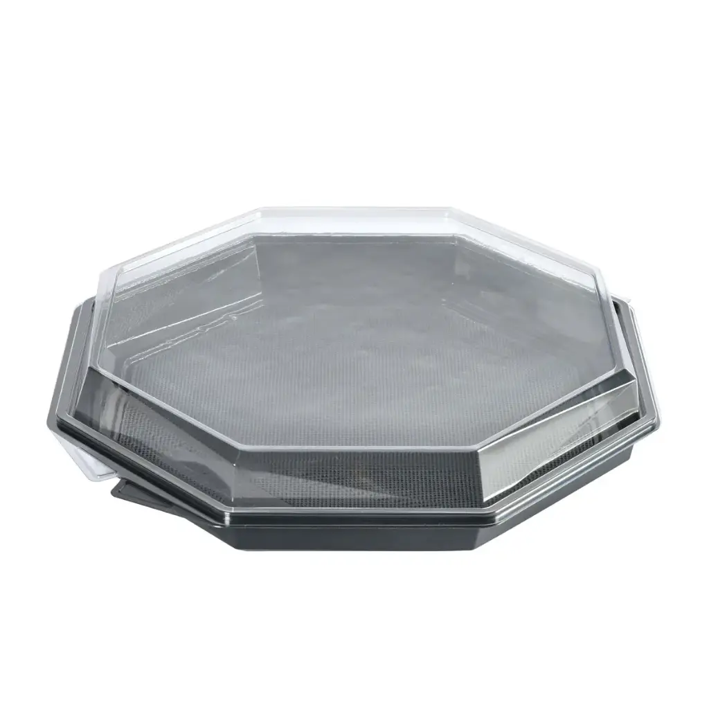 Bakje Octaview Duni 1869 ml Grijs XL 96 stuks