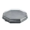 Bakje Octaview Duni 1869 ml Grijs XL 96 stuks