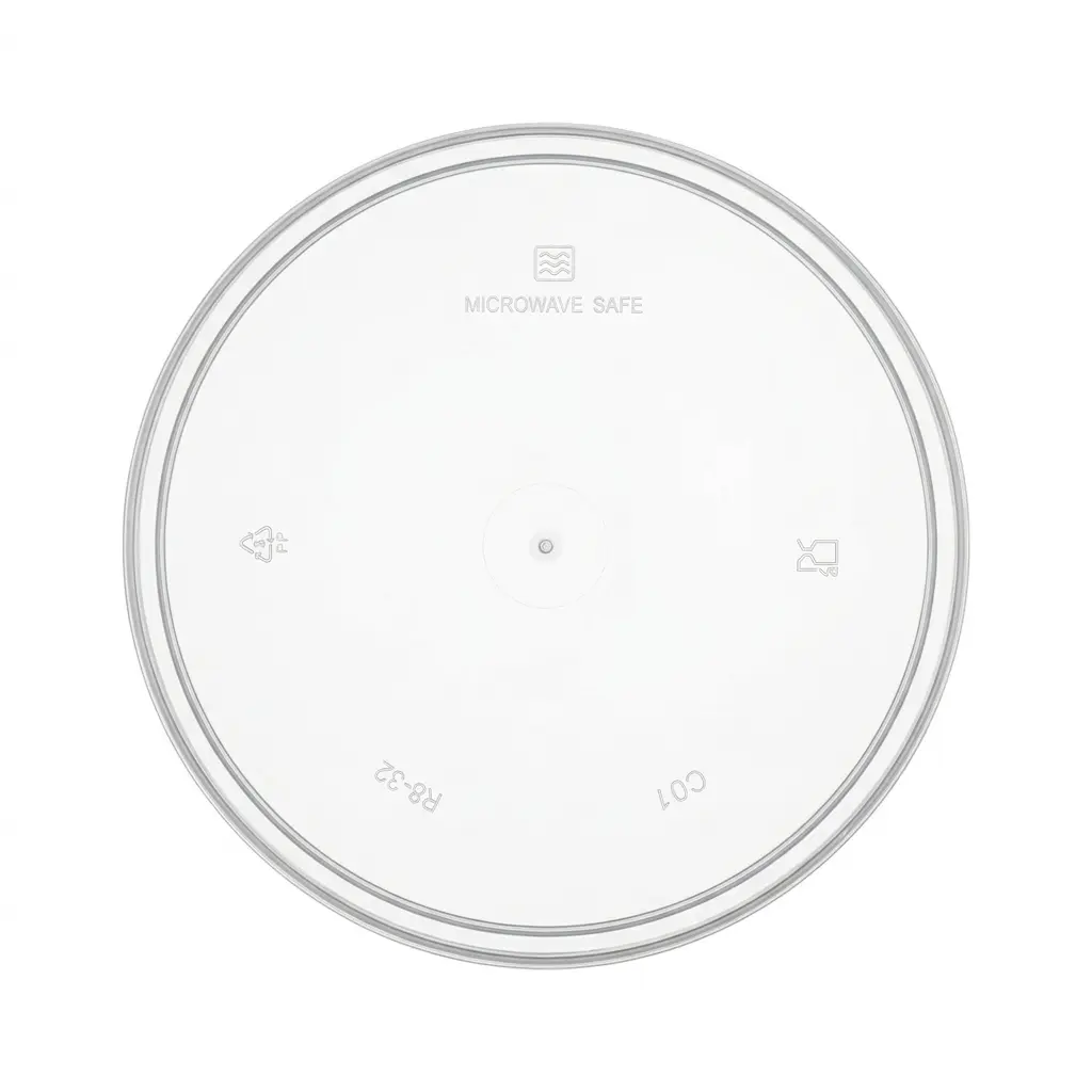 Lid for transparent PP soup cup – 500 pcs