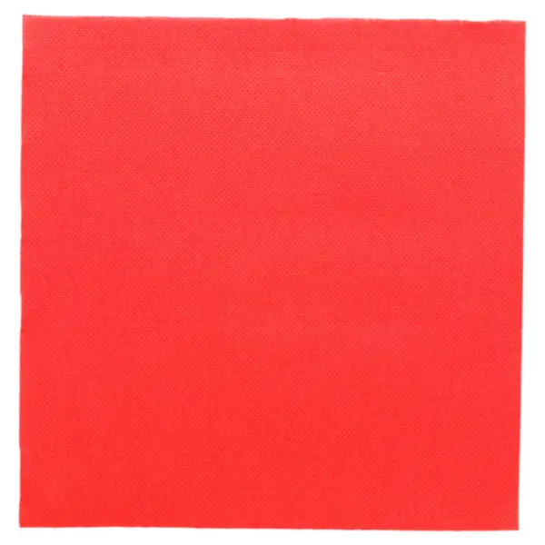 Serviettes double point rouge 38x38 800pcs