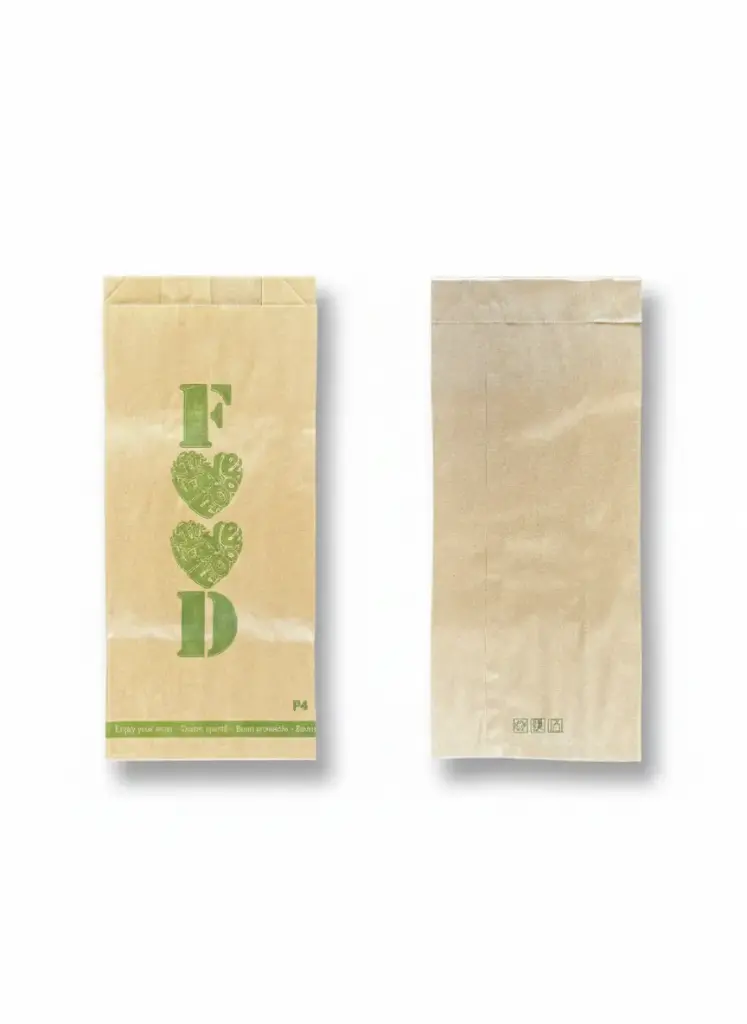 Sac viennoiserie kraft 4P – Carton de 10 kg