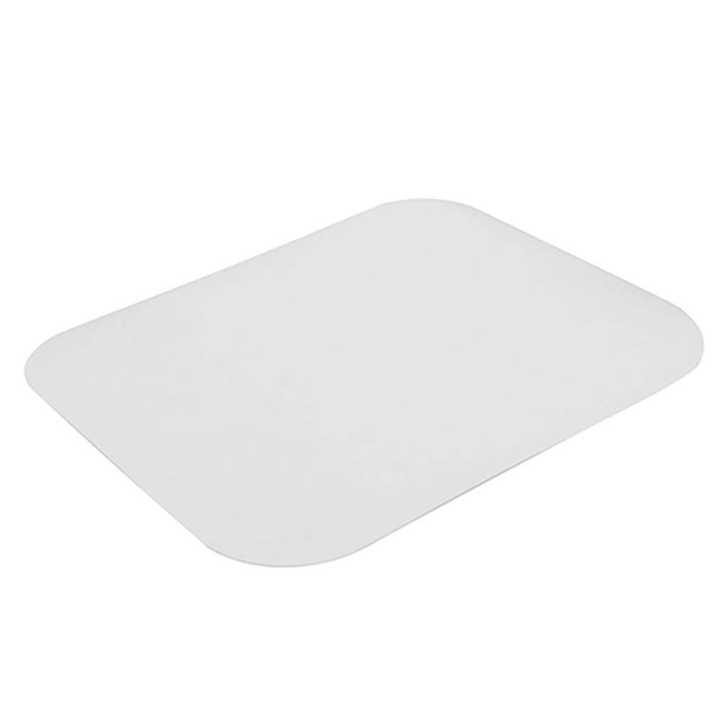 Aluminium deksel CR64L-CA – 253 × 184 mm – voor schaaltje R64L 2000 cc – doos van 400 stuks