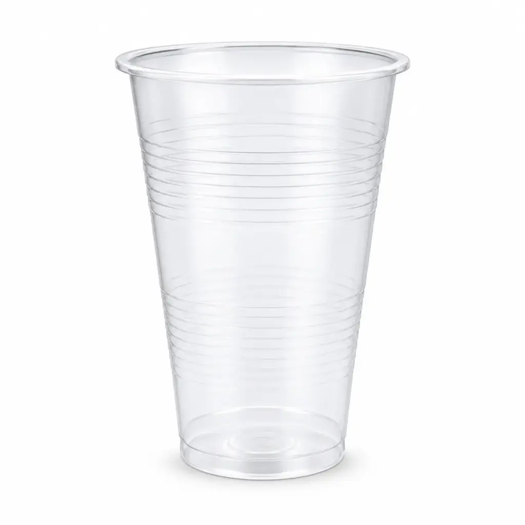 Gobelet bière plastique PP transparent 250/350cc - carton 2500 pcs