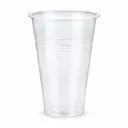 Transparante PP Kunststof Bierbeker 250/350cc — Doos van 2500 stuks