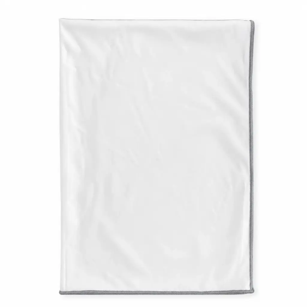 Microvezel glazendoek wit 50x70 cm