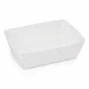 Barquettes à frites Carton Blanc C90 – 135×70×45 mm – 250 pièces