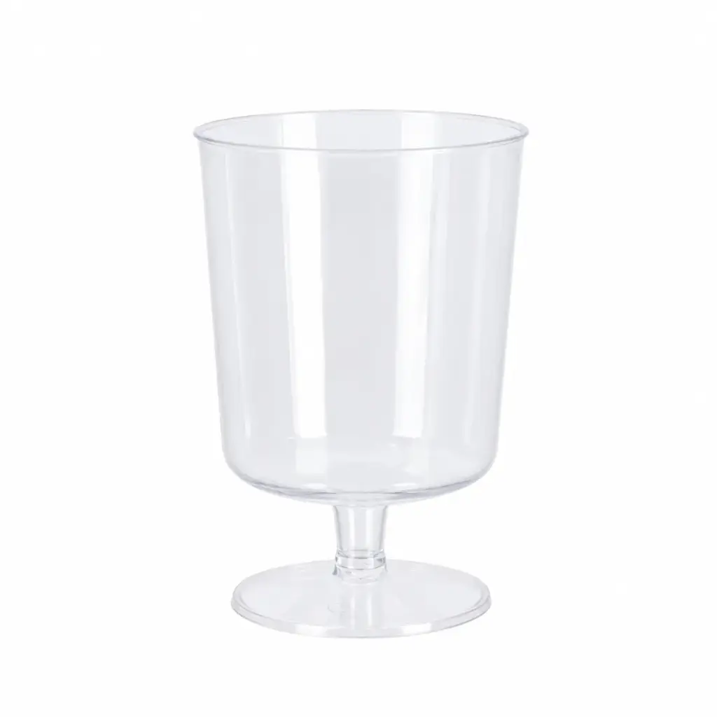 Reusable clear wine glass 12/15 cl – 200 pieces