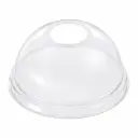 Dome lid Ø95 mm with straw hole for granita cup – 1000 pieces