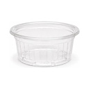 Ribbed clear sauce cup 3 cl Ø67 mm – 1000 pieces