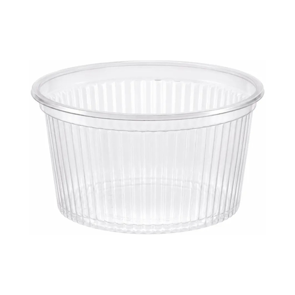 Clear PP butcher's tray 30 cl Ø101 mm – 1000 pieces
