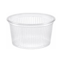 Barquette bouchère transparente PP 30 cl Ø101 mm – 1000 pièces