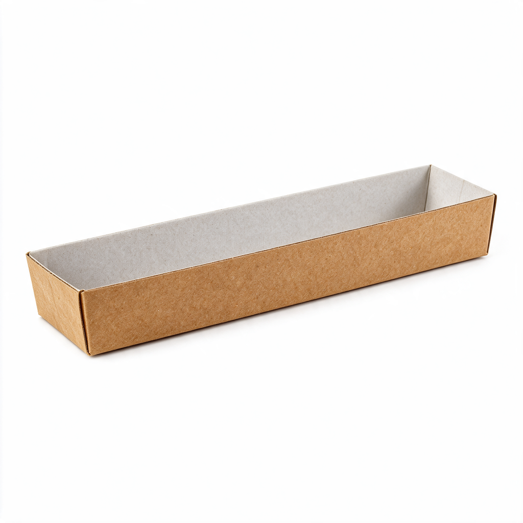 Ravier carton ECO CA16 – 210 × 40 × 35 mm – 400 pièces