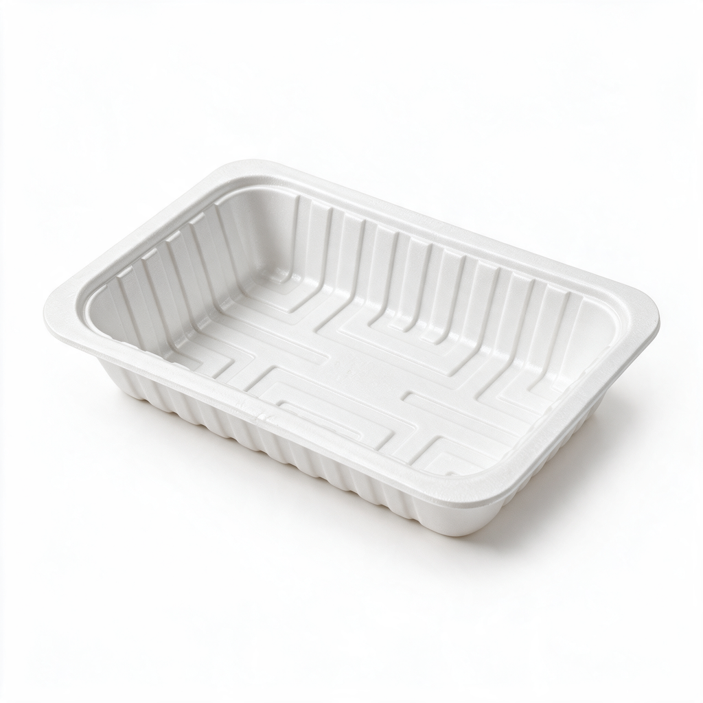 Ravier plastique blanc A9 380 cc – 152 × 102 × 39 mm – 1000 pièces