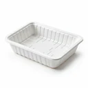 Ravier plastique blanc A13 500 cc – 157 × 113 × 40 mm – 1000 pièces