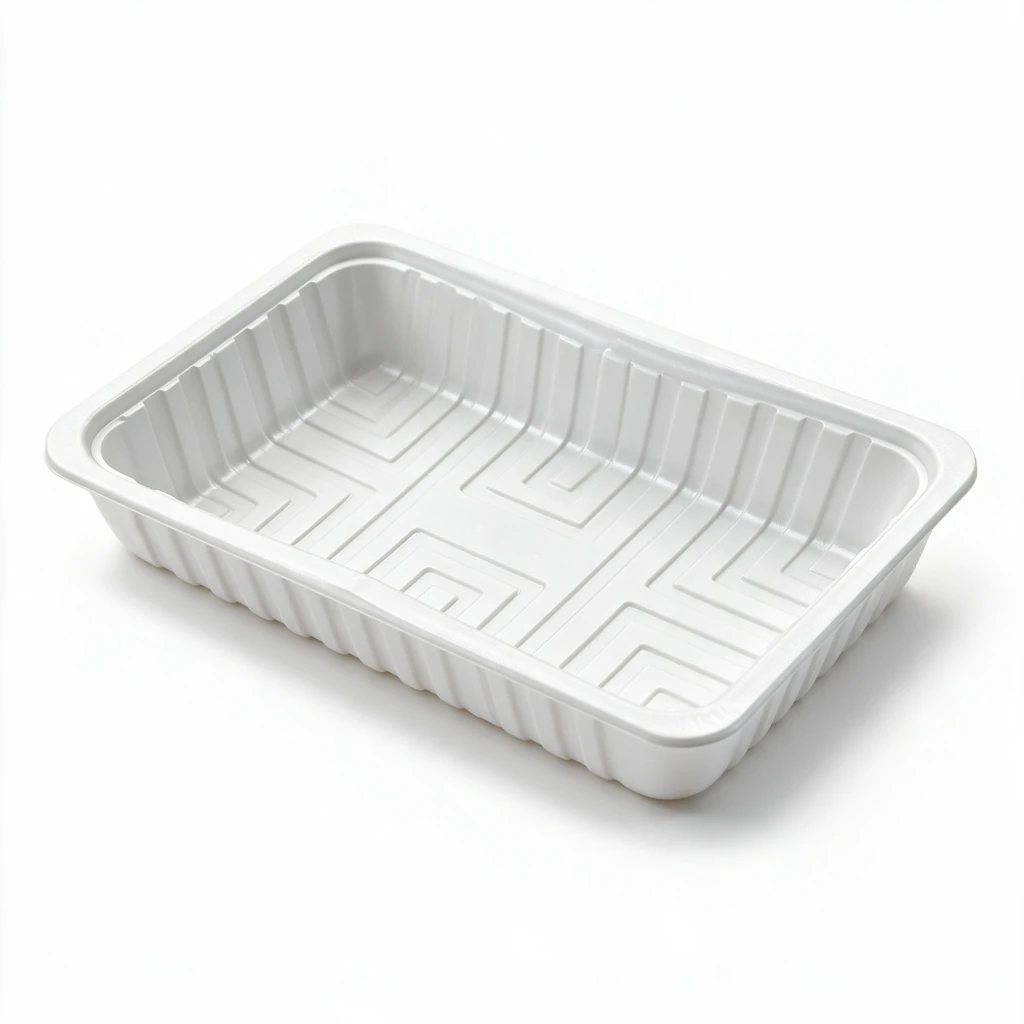 Weiße Schale A15 680 cc – 189 × 118 × 38 mm – 1000 Stück