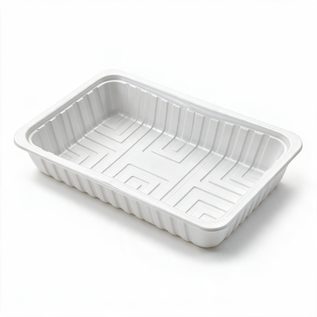 Weiße Schale A15 680 cc – 189 × 118 × 38 mm – 1000 Stück