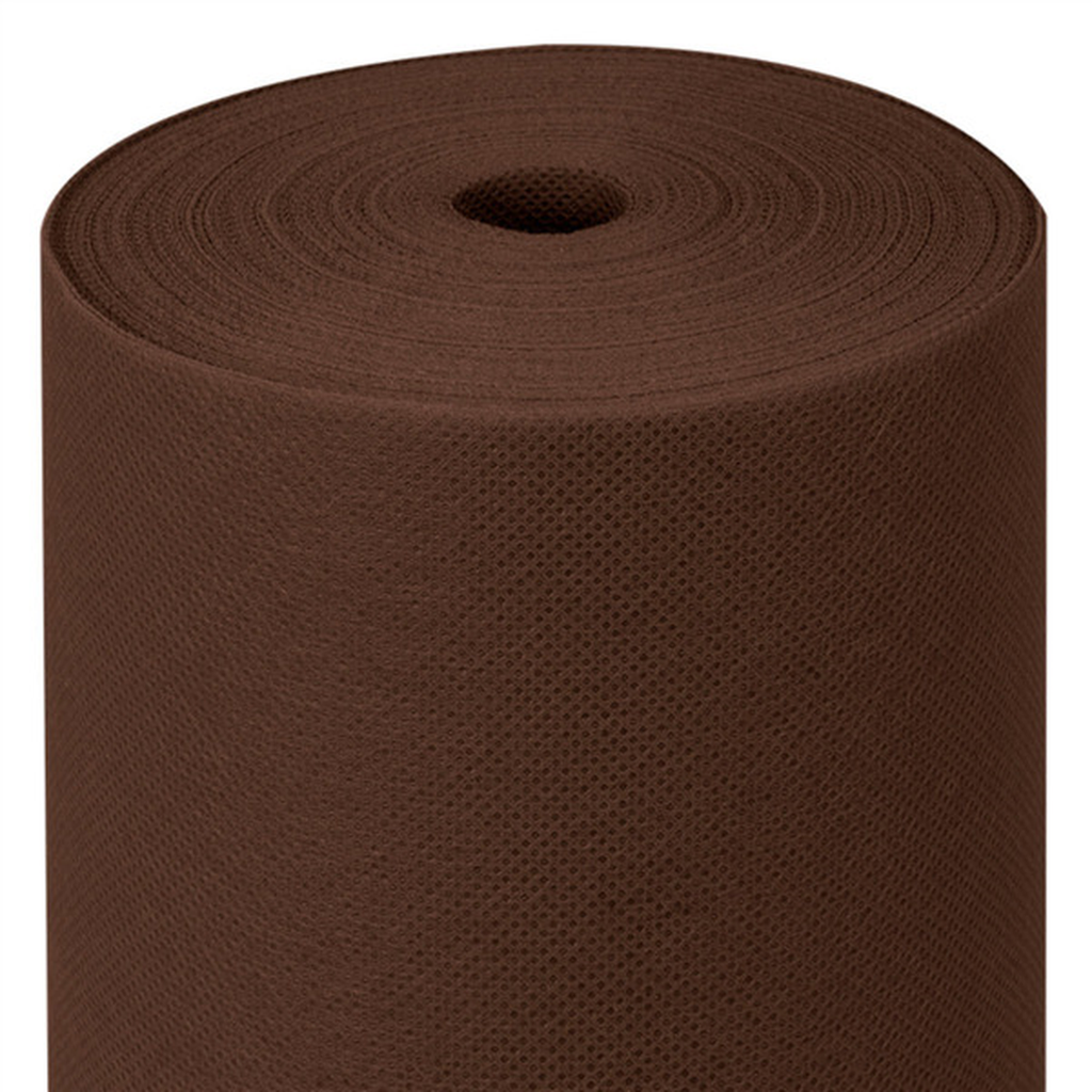 Nappe tête-à-tête Spunbound Chocolat 0,4x48m – Lot de 6 rouleaux