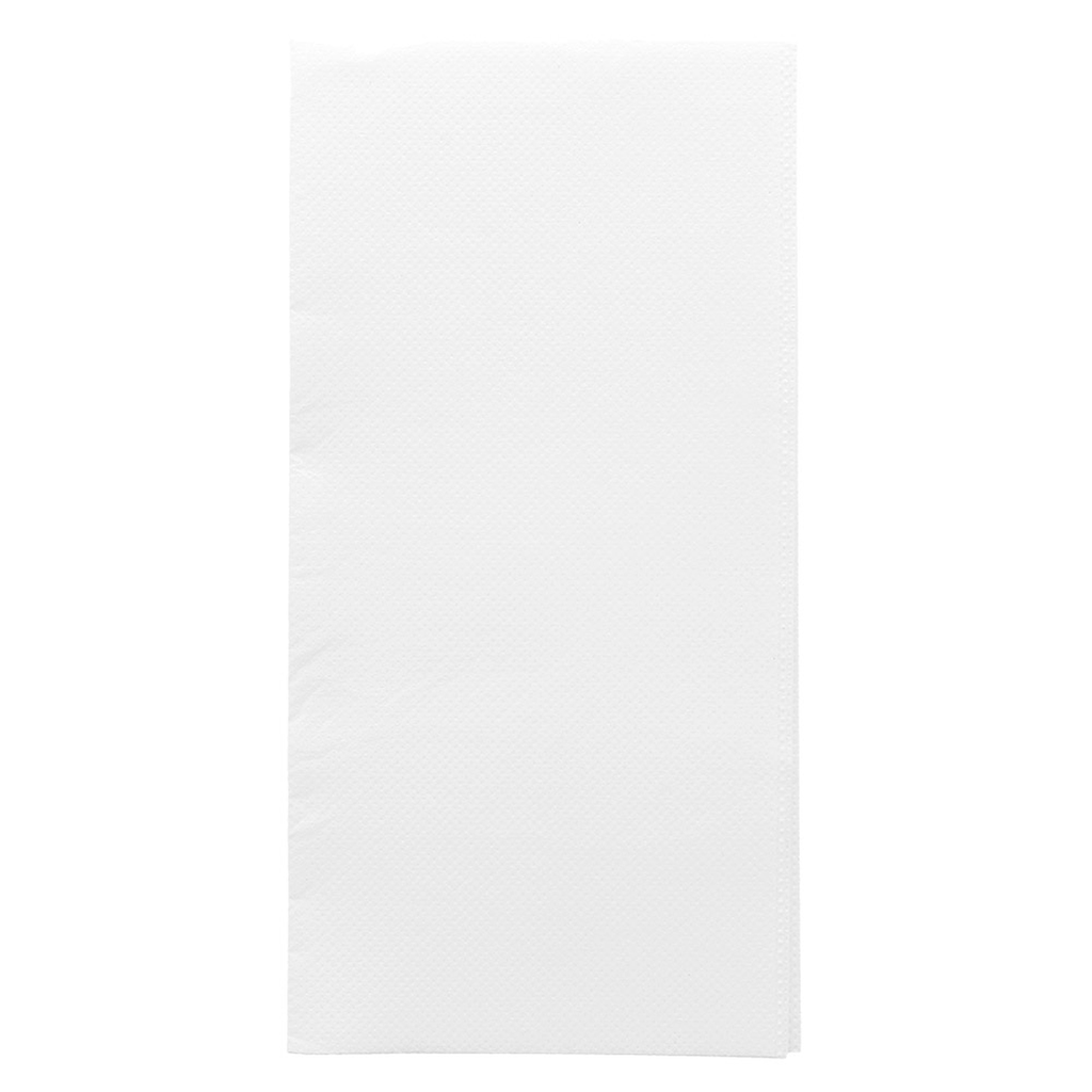 Ecolabel Napkins 'DOUBLE POINT' 18 G/M2 40x40 cm White Tissue 1/8 Fold 1200 Units