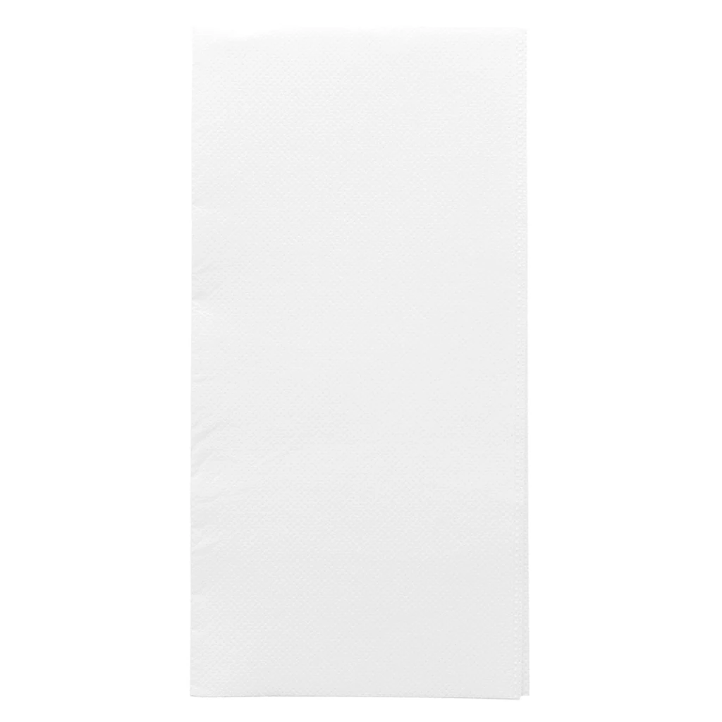 Ecolabel Napkins 'DOUBLE POINT' 18 G/M2 40x40 cm White Tissue 1/8 Fold 1200 Units