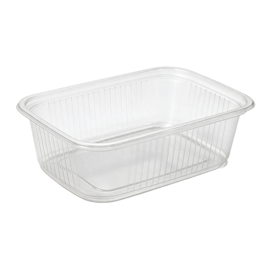 Ravier Propy 150 cc rectangulaire transparent – 10 × 100 pièces