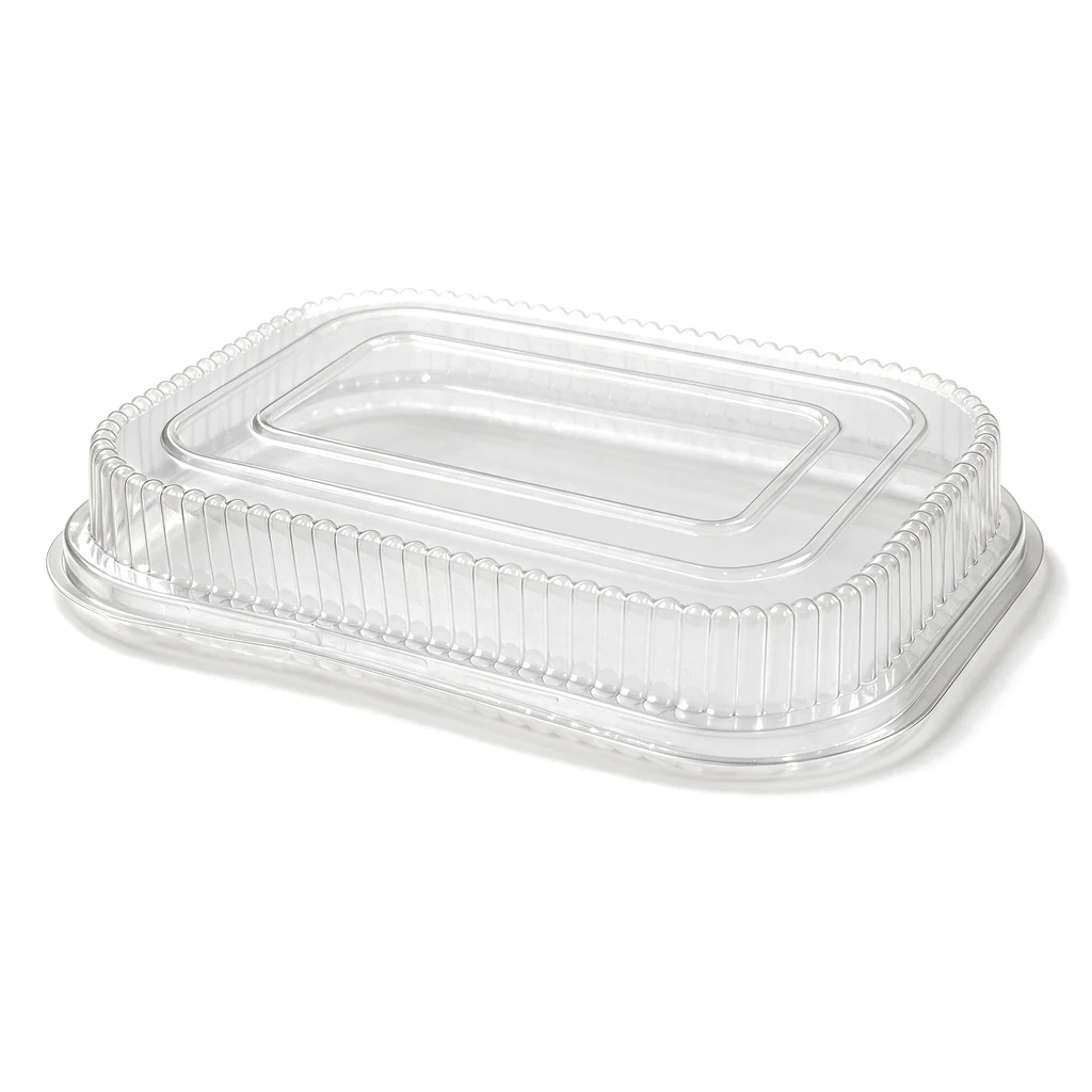 RPET-Deckel für Aluschale 1000 ml – 15 × 50 Stück