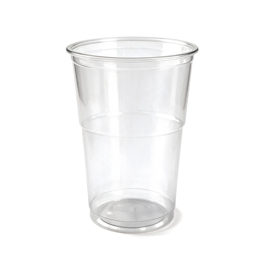 Clear PET cup 40 cl – 16 × 50 pieces
