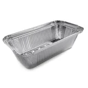 Aluminium schaaltje R13L 670 cc – 202 × 109 × 49 mm – doos van 10 × 100 stuks