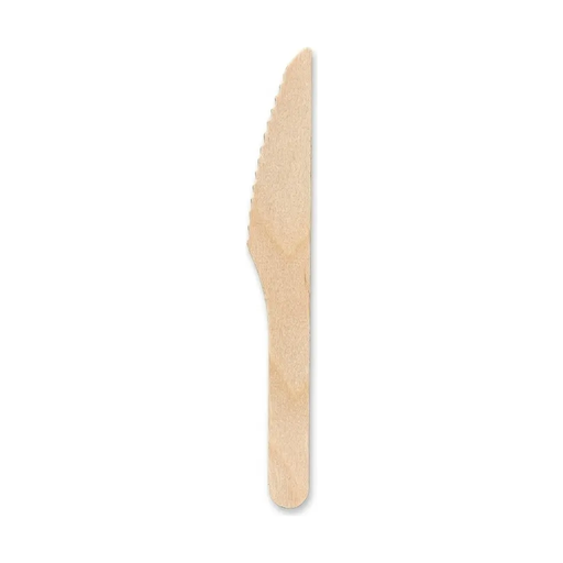 Disposable wooden knife – box of 10 × 100 pieces