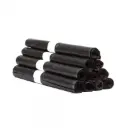 Sacs poubelle noirs 100L 70 x 110 cm en PEBD 55 Microns 200PCS