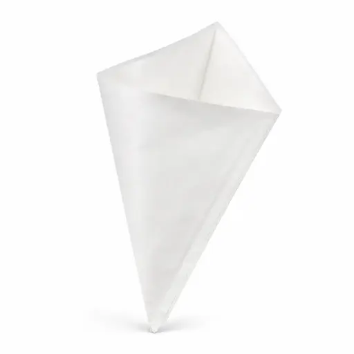 Sachet papier blanc type cornet à frites n°2 grand – 1000 pièces