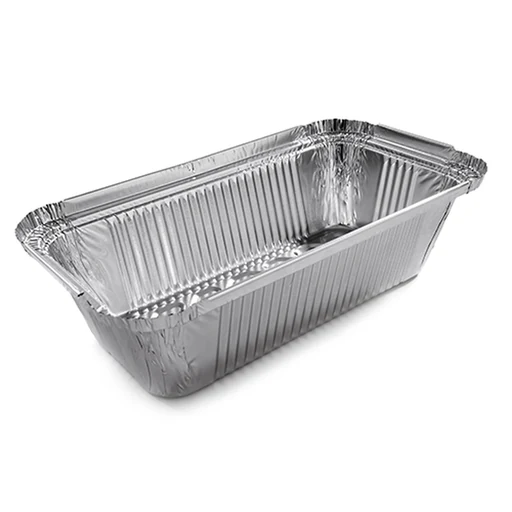 Aluminium schaaltje R13L 670 cc – 202 × 109 × 49 mm – doos van 10 × 100 stuks