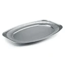 Ovale Aluminiumplatte V550G 2150 cc – 550 × 360 × 22 mm – Karton mit 100 Stück
